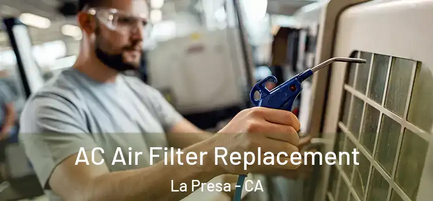  AC Air Filter Replacement La Presa - CA
