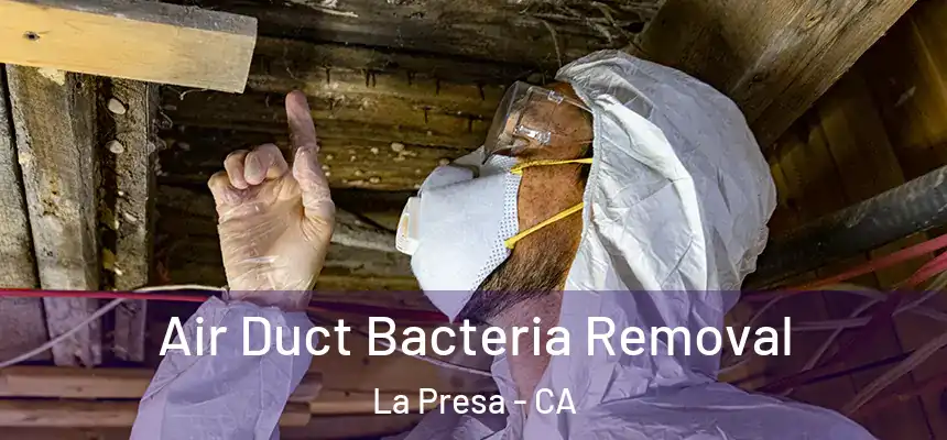 Air Duct Bacteria Removal La Presa - CA