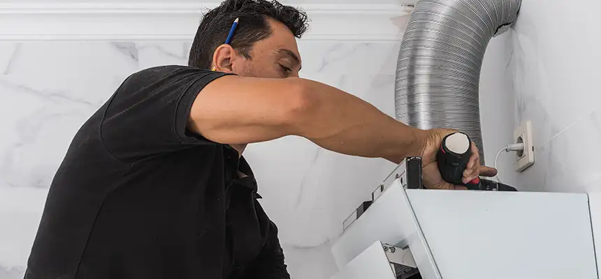 Precision In-wall Dryer Vent Cleaning & Rerouting Corrections in La Presa, CA